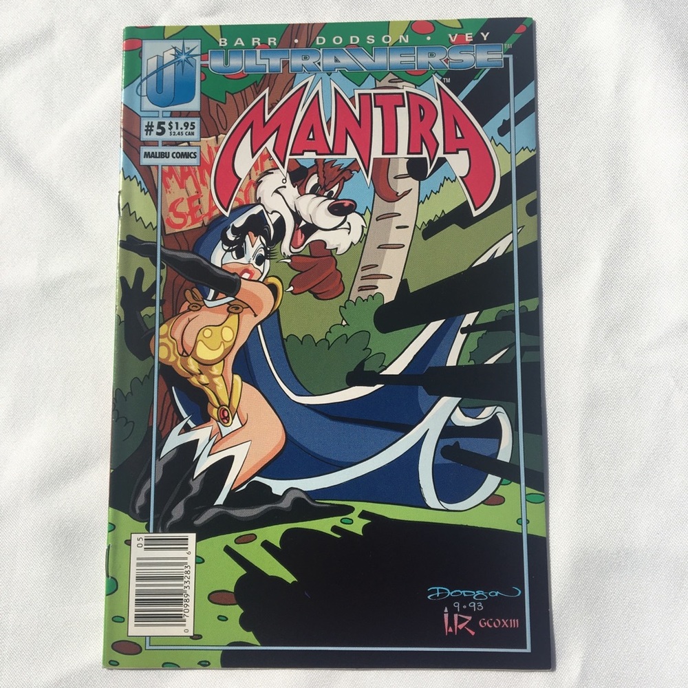 Mantra #5, Nov ‘93 Malibu Comics Vintage